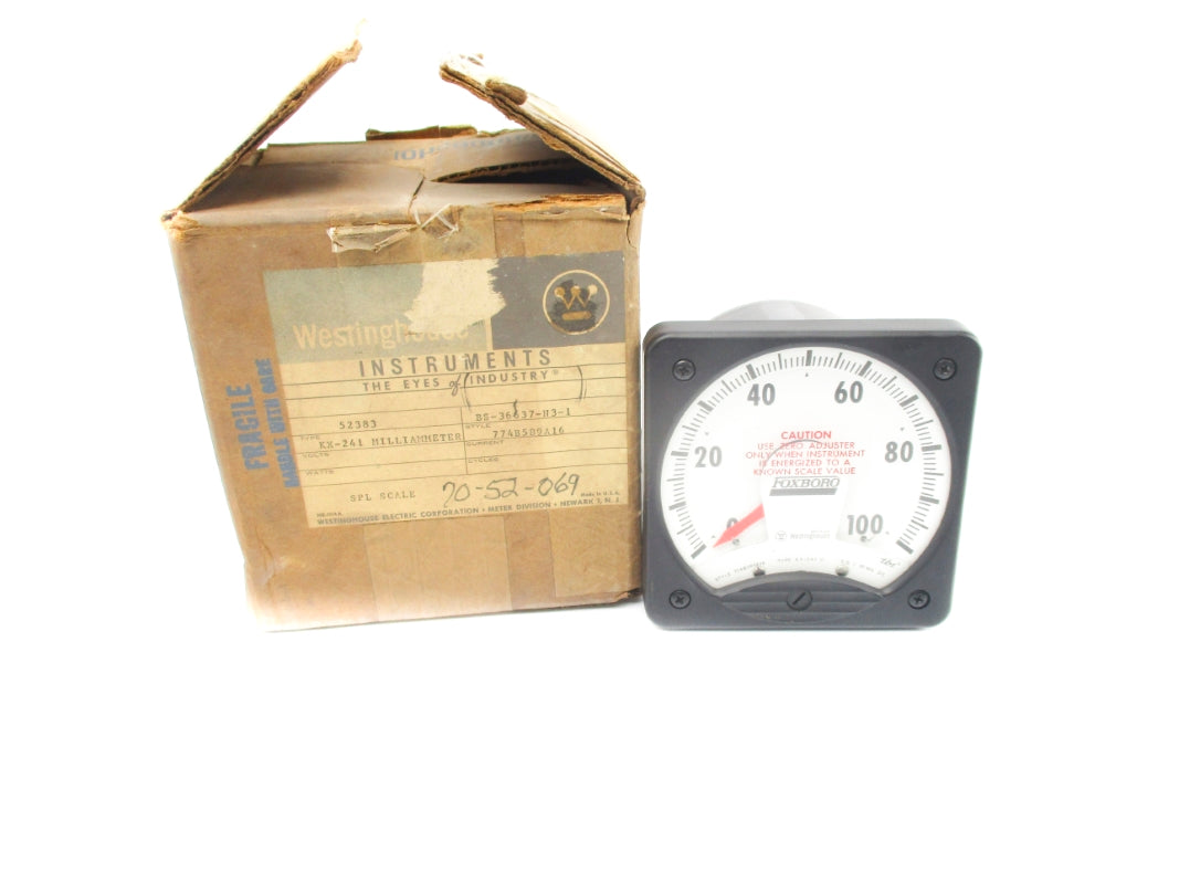WESTINGHOUSE KX-241 774B589A16 0-100 NSMP