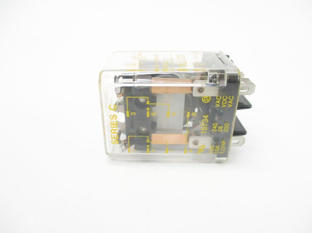 SQUARE D 8501KU12V20 SER. C 120V 10A UNMP