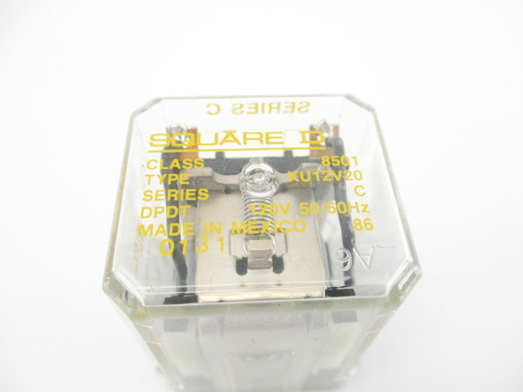 SQUARE D 8501KU12V20 SER. C 120V 10A UNMP