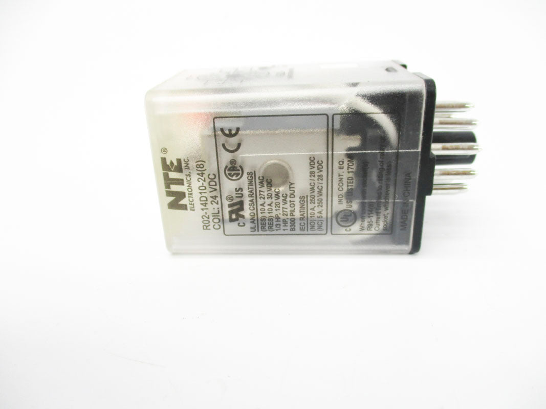 NTE R02-14D10-24(8) 24VDC 10A UNMP