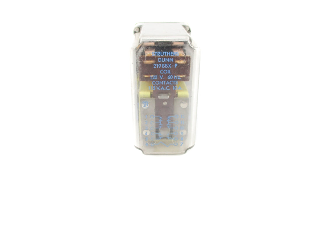 STRUTHERS DUNN 219BBX-P 120V 10A UNMP