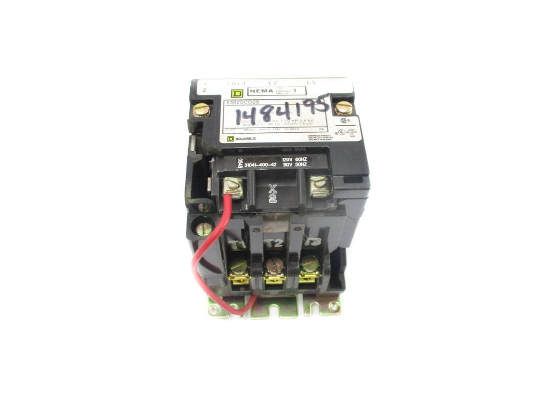 SQUARE D 8502SCO2S SER. A 110/120V (AS PICTURED1) NSNP