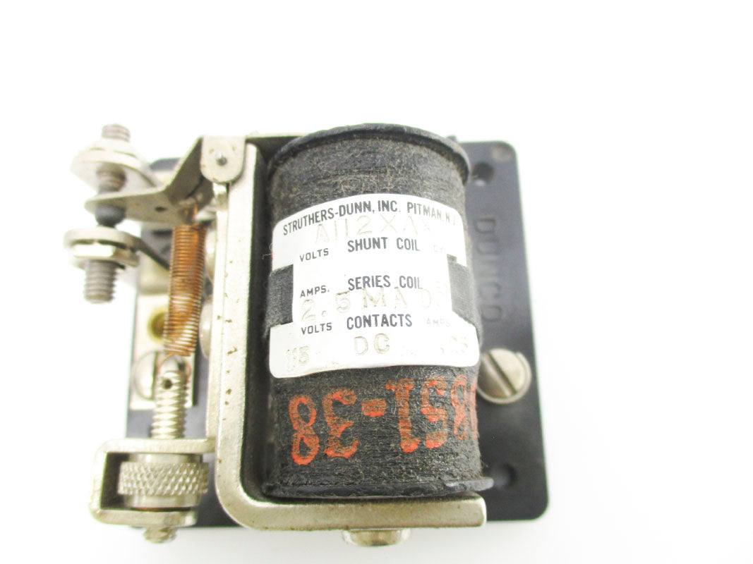 STRUTHERS DUNN A112XAX 115VDC 2.5A UNMP