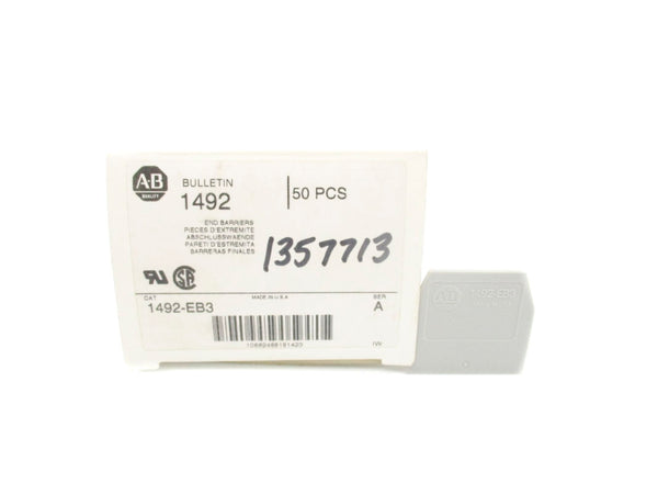 ALLEN BRADLEY 1492-EB3 SER. A (PKG OF 50) (WH) NSMP