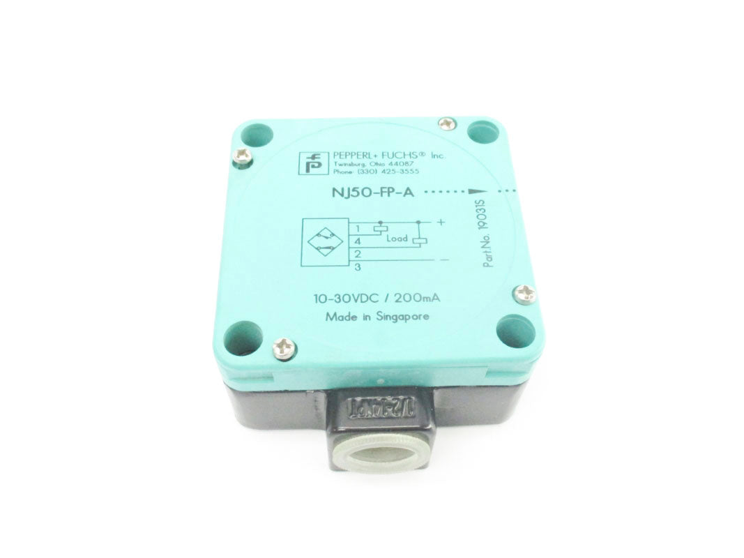 PEPPERL+FUCHS NJ50-FP-A-P4 020238 10-30VDC (AS PICTURED) NSMP