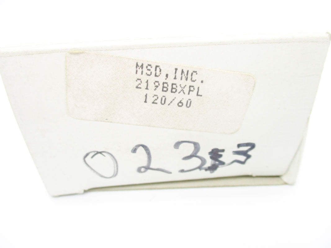 MSD 219BBXPL 120V 10A NSMP
