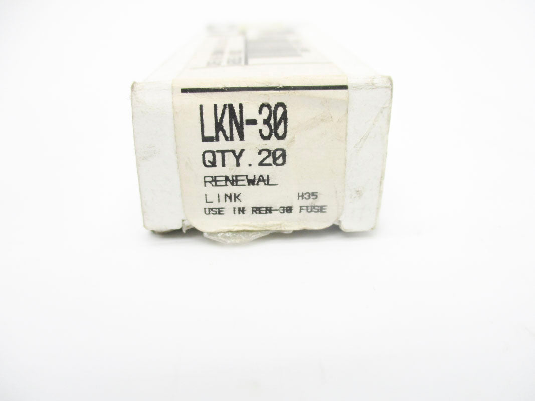 BUSSMANN LKN-30 30A 250V (PKG OF 20) NSMP