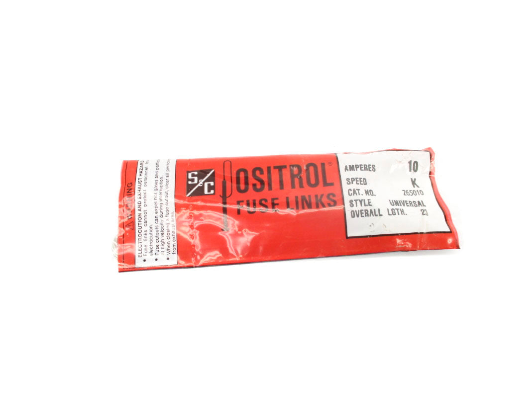 S&C ELECTRIC 265010 10KA NSMP