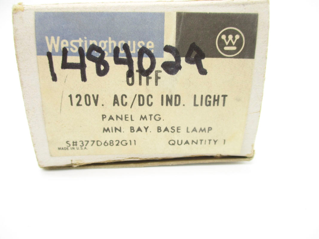 WESTINGHOUSE 0TFF 377D682G11 120VAC NSMP
