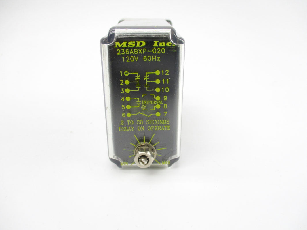 MSD 236ABXP-020 120V 0.2-20S NSMP