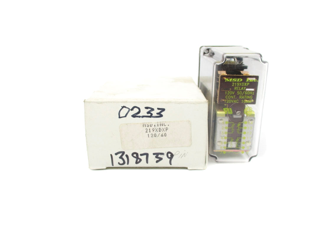 MSD 219XDXP 120V 10A NSMP