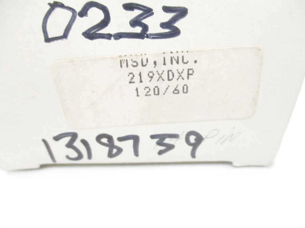 MSD 219XDXP 120V 10A NSMP