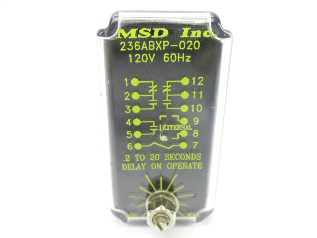 MSD 236ABXP-020 120V 0.2-20S UNMP