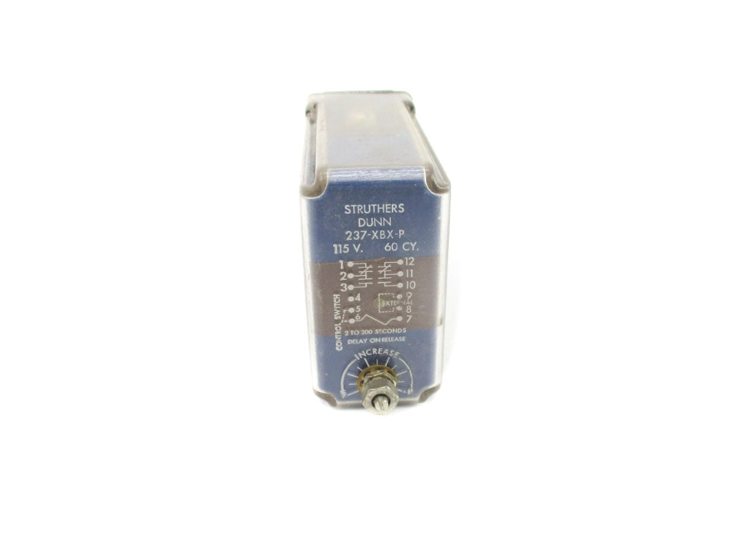 STRUTHERS DUNN 237-XBX-P 115V 2-200S UNMP