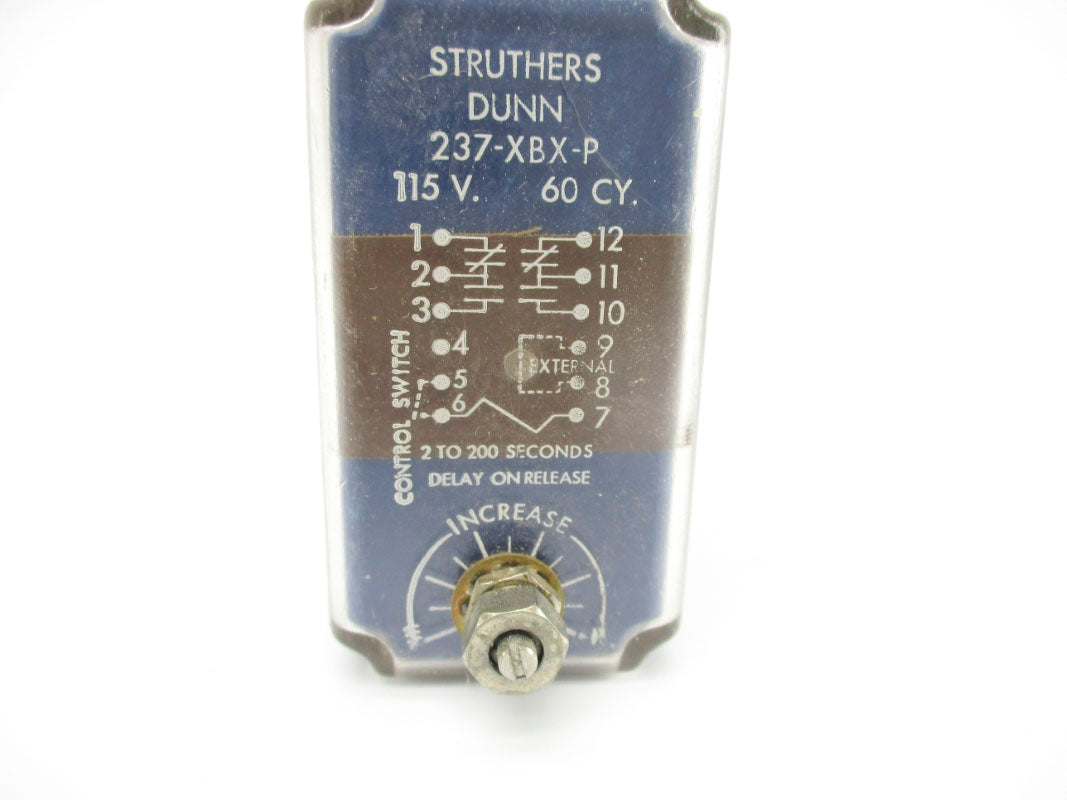 STRUTHERS DUNN 237-XBX-P 115V 2-200S UNMP