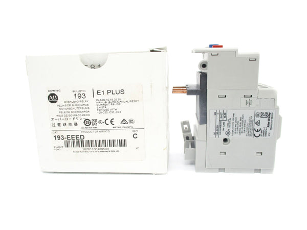 ALLEN BRADLEY 193-EEED SER. C 5.4-27A (WH) NSMP