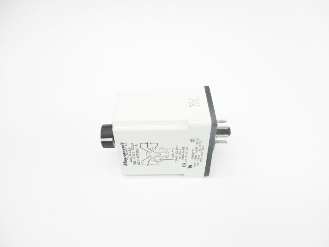 MAGNECRAFT ELECTRIC W211ACPSOX-5 120VAC 10A 0.1-10S UNMP