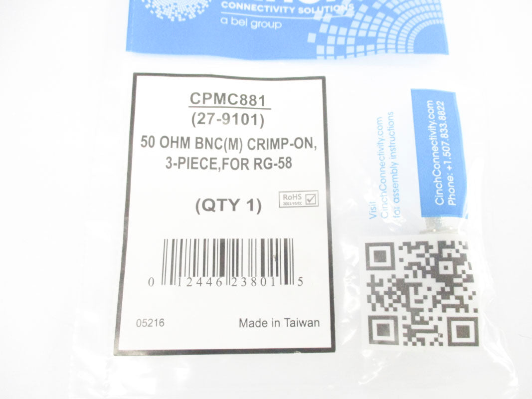 CINCH CPMC881 27-9101 NSMP