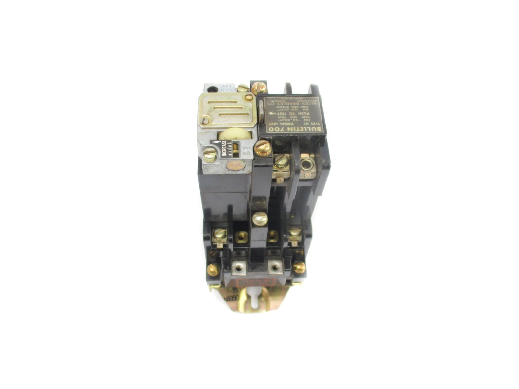 ALLEN BRADLEY 700-NT200A1 SER. B 120V 10A (AS PICTURED) UNMP
