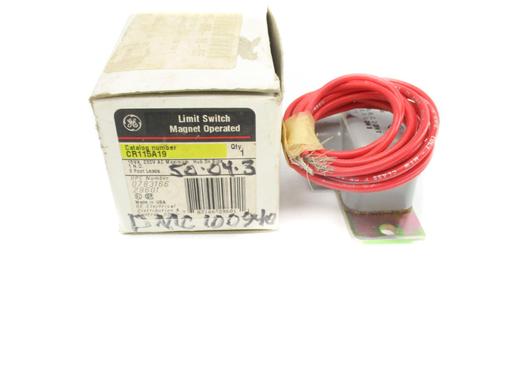 GENERAL ELECTRIC CR115A19 230VAC 0.75A NSMP