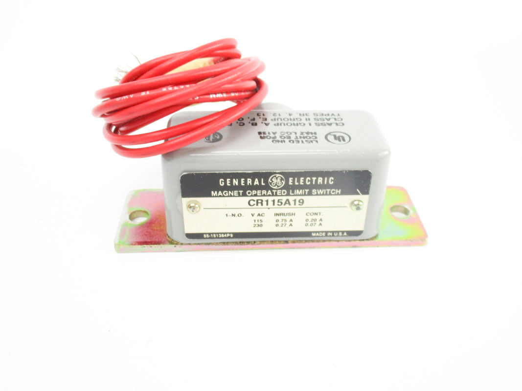 GENERAL ELECTRIC CR115A19 230VAC 0.75A NSMP