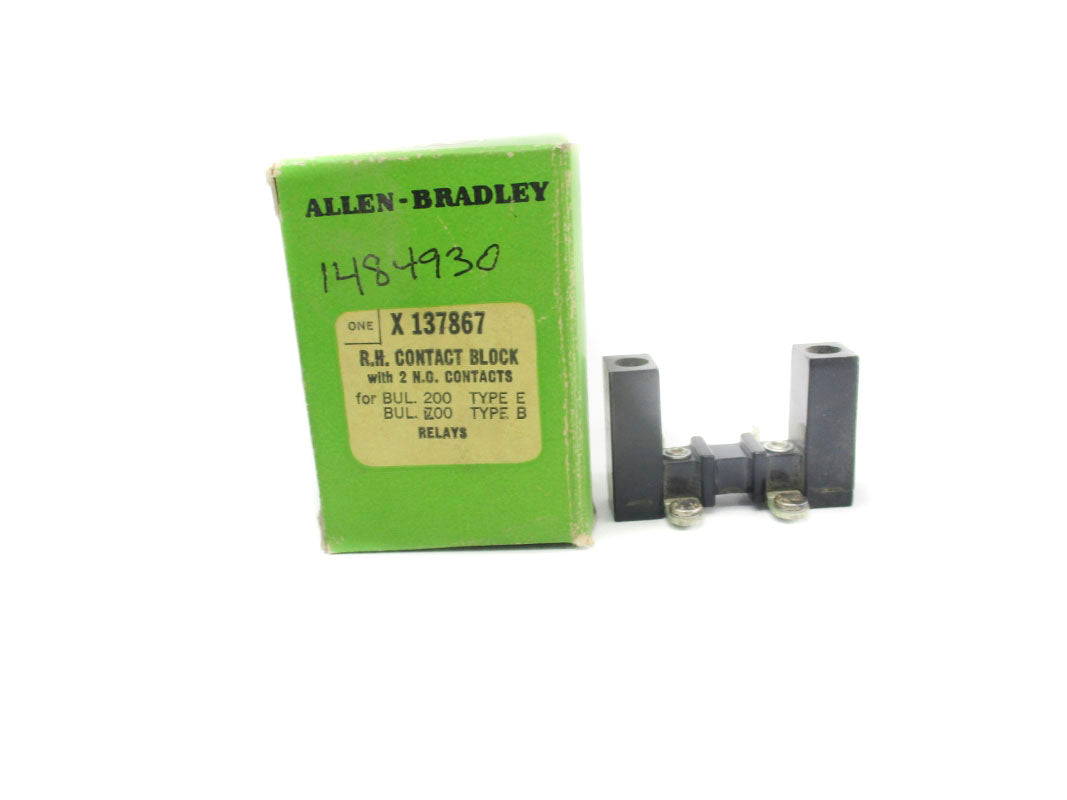 ALLEN BRADLEY X-137867 (BK/GR) NSMP