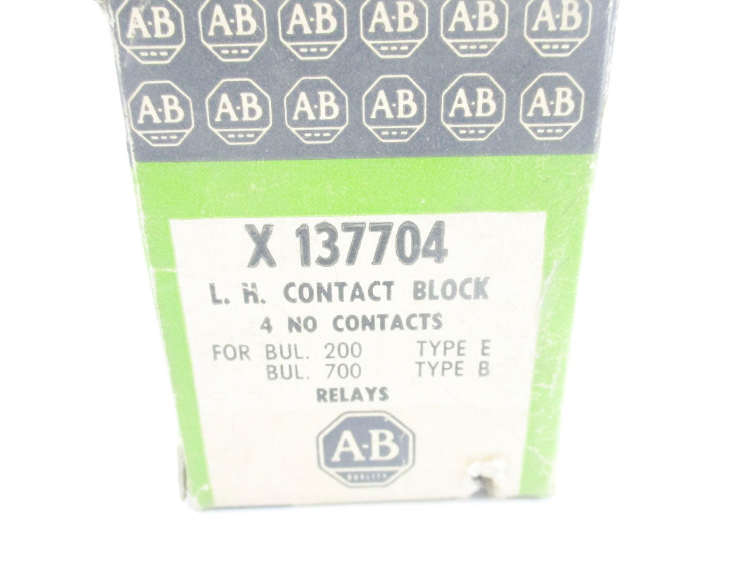 ALLEN BRADLEY X-137704 (BK/GR) NSMP