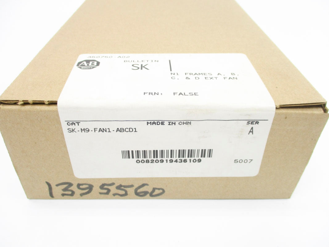ALLEN BRADLEY SK-M9-FAN1-ABCD1 SER. A (BR/WH) NSFS