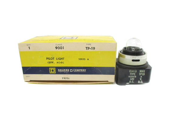 SQUARE D 9001TP19 SER. A 120VAC/DC NSMP
