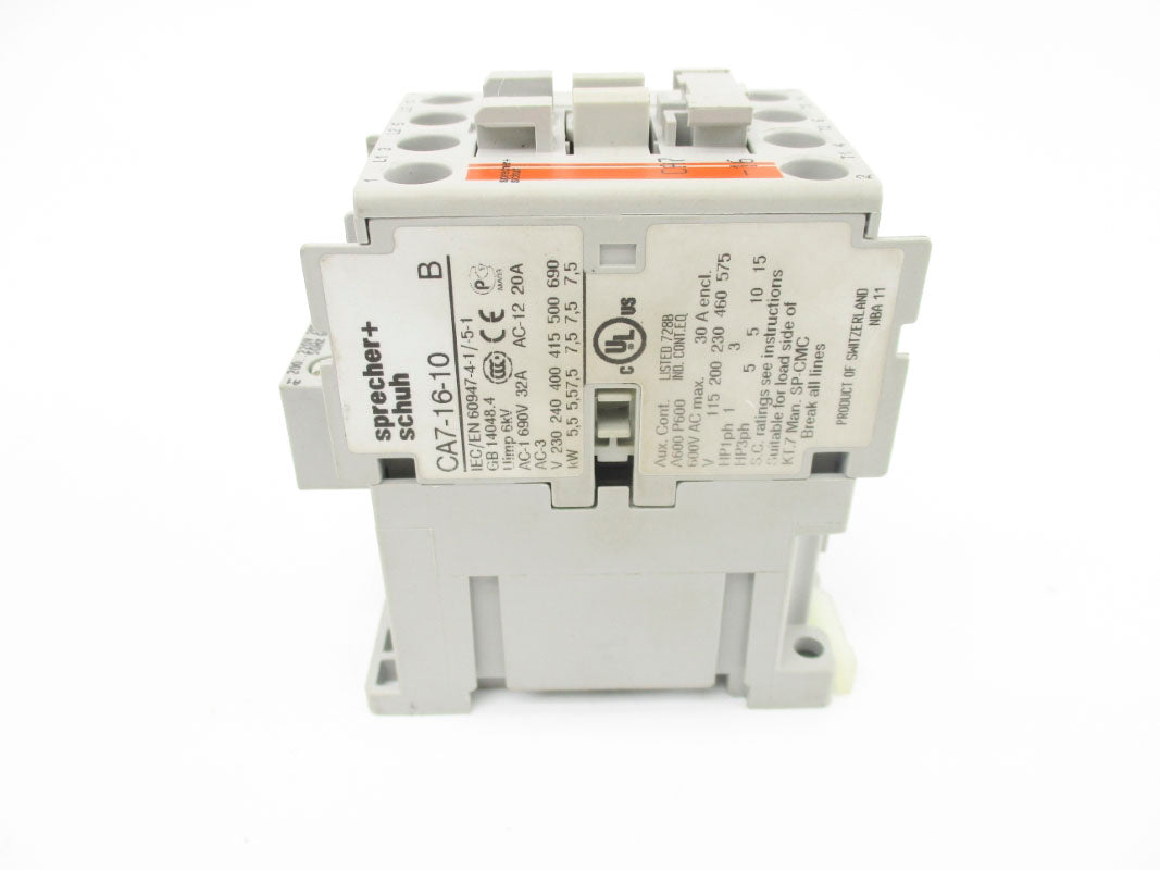 SPRECHER+SCHUH CA7-16-10-220W SER. B 240V 16A NSMP