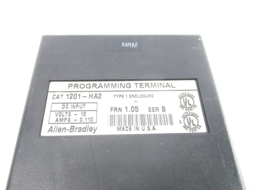 ALLEN BRADLEY 1201-HA2 SER. B F/W 1.05 12V 0.110A NSNP