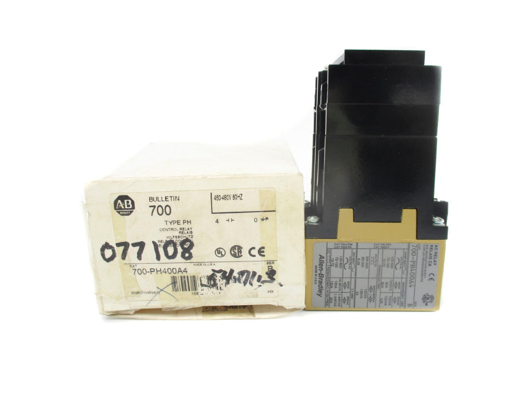 ALLEN BRADLEY 700-PH400A4 SER. B 460-480V (WH) NSMP