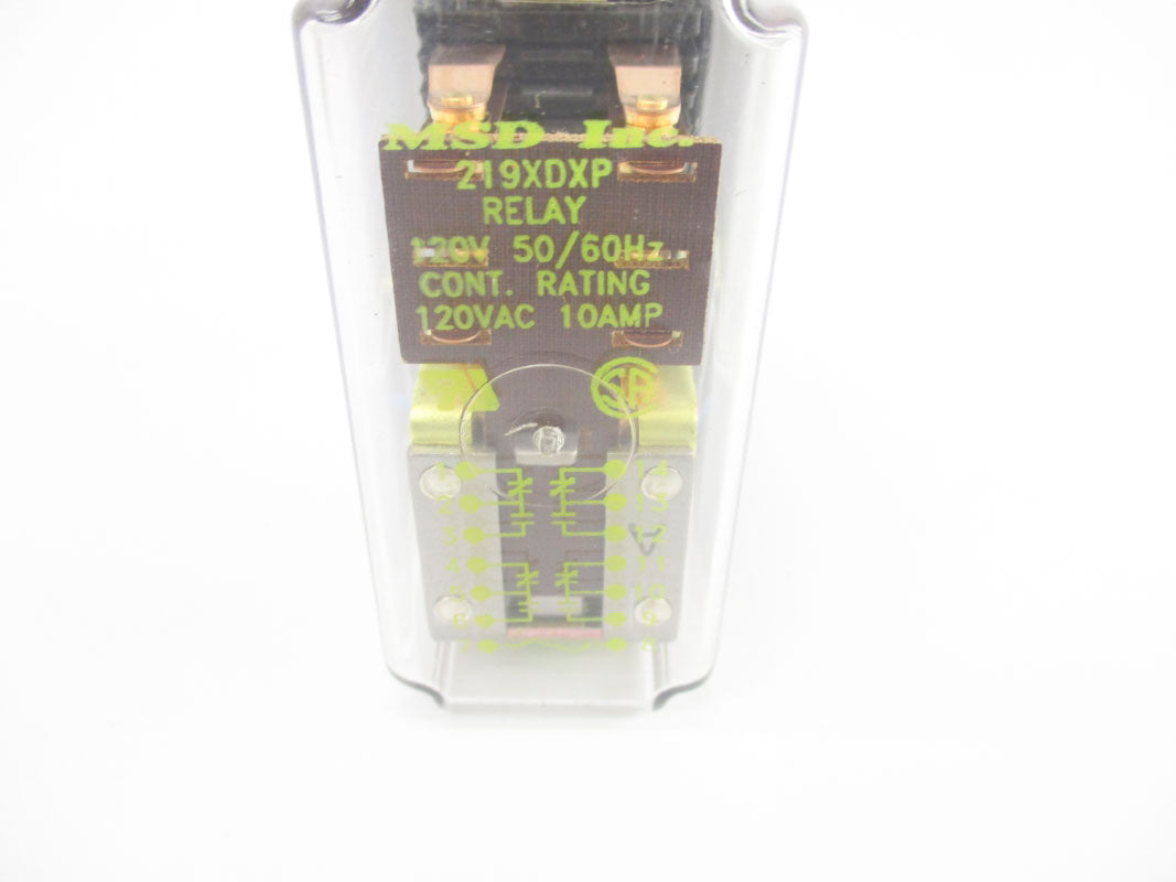 MSD 219XDXP 120VAC 10A UNMP