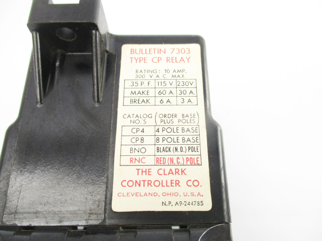 CLARK 7303CP8 300VAC 30A UNMP