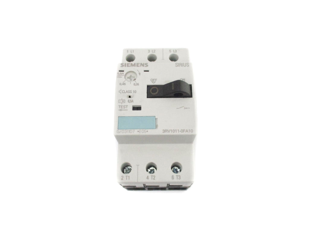 SIEMENS 3RV1011-0FA10 690V 0.5-0.35A NSNP