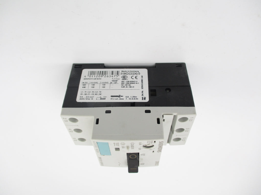 SIEMENS 3RV1011-0FA10 690V 0.5-0.35A NSNP