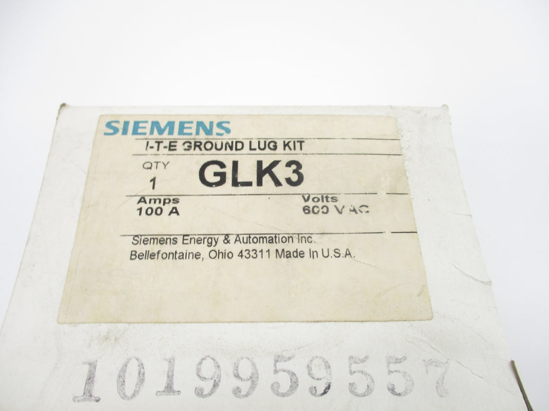 SIEMENS GLK3 600VAC 100A NSMP