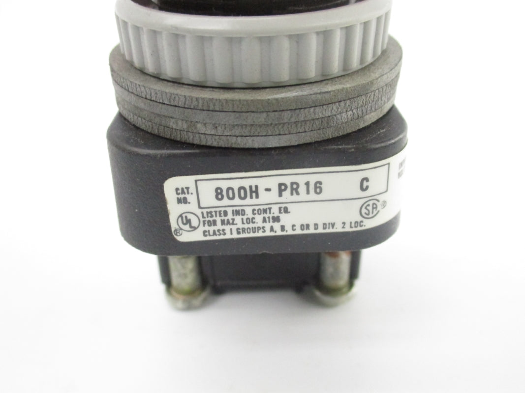 ALLEN BRADLEY 800H-PR16R SER. C 120V (AS PICTURED) NSNP