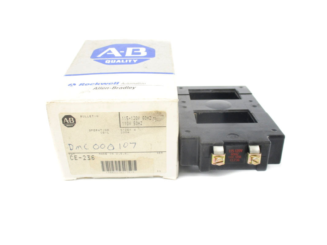 ALLEN BRADLEY CE-236 120V 200A (GY/BL) NSMP