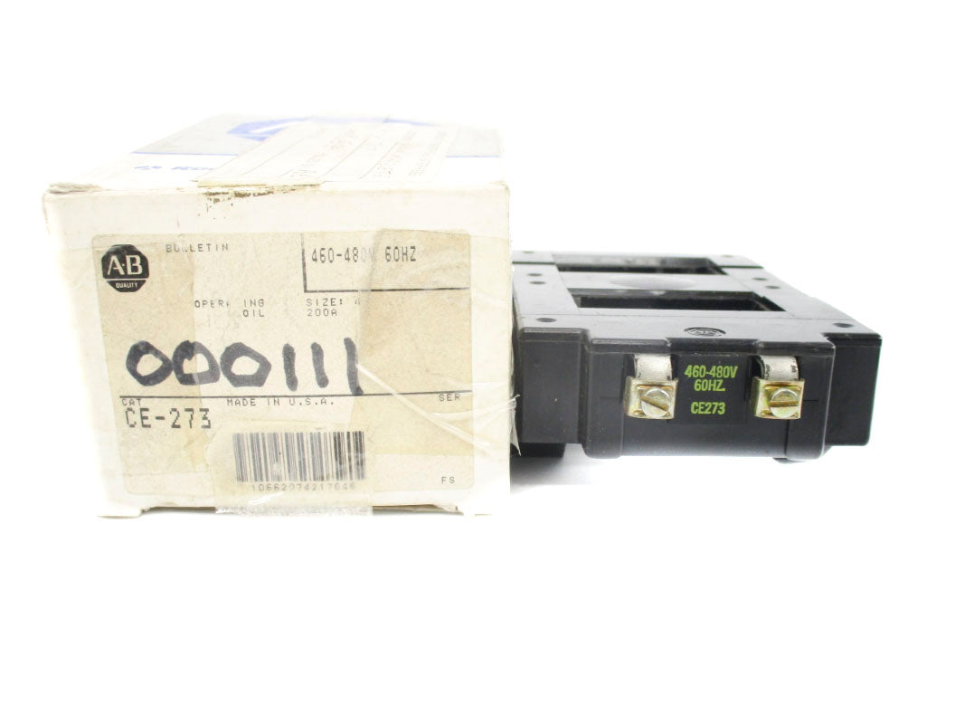 ALLEN BRADLEY CE-273 480V 200A (GY/BL) NSMP