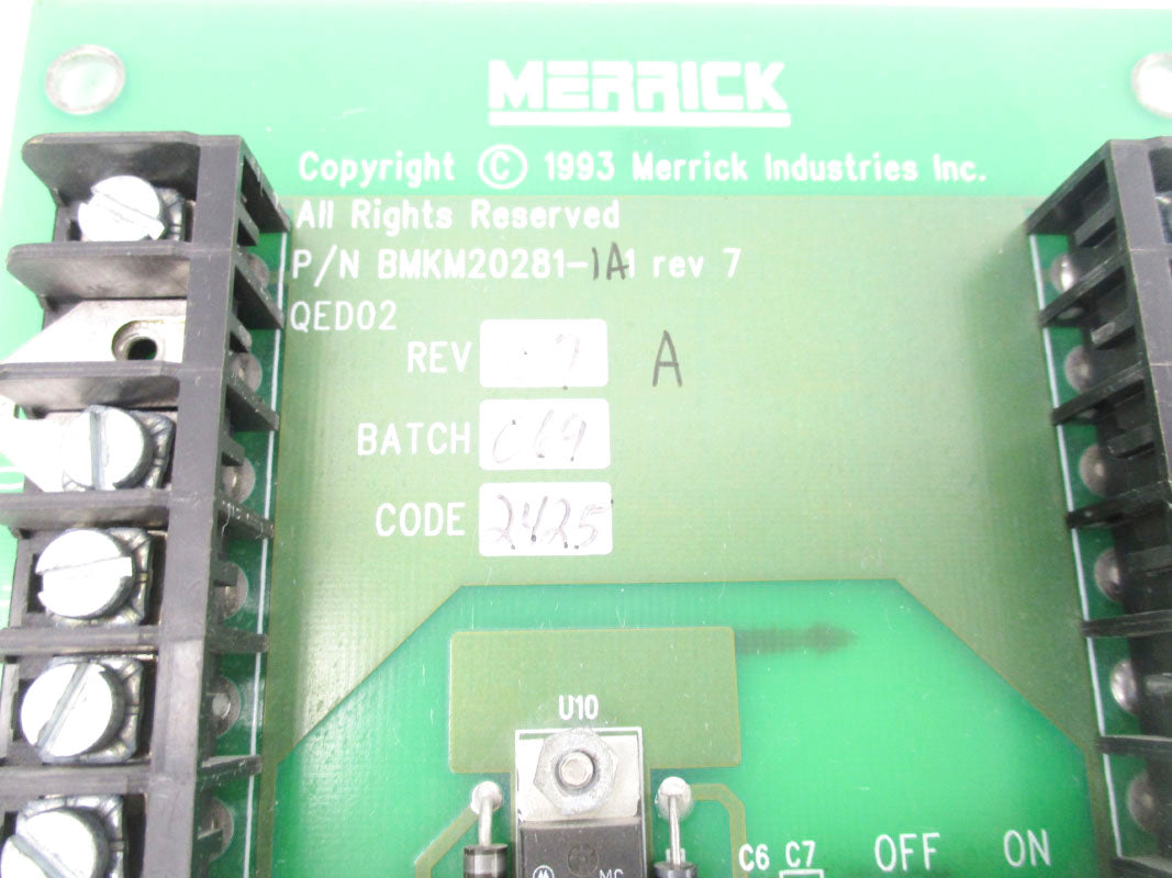 MERRICK BMKM20281-1A1 REV. 7 UNMP