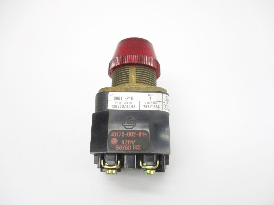 ALLEN BRADLEY 800T-P16R SER. T 120V (WH) NSMP