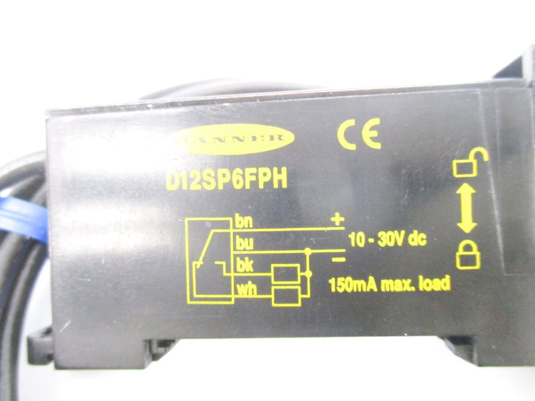 BANNER ENGINEERING D12SP6FPH 30VDC NSNP