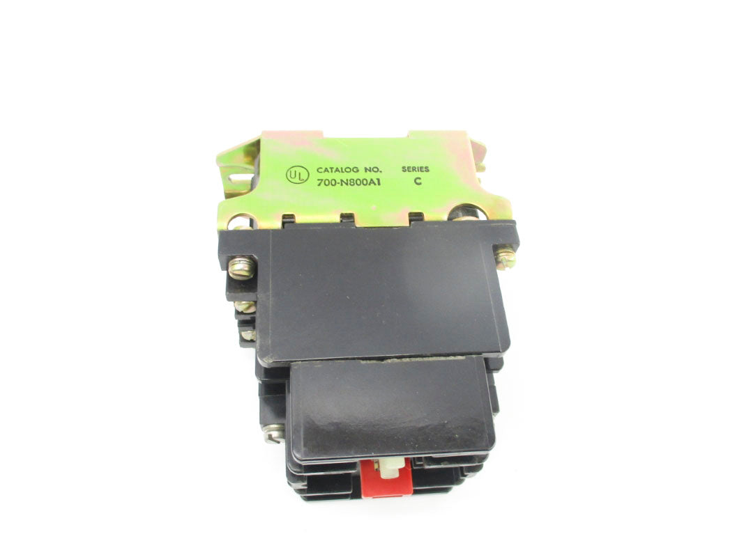 ALLEN BRADLEY 700-N800A1 SER. C 120V (WH/YL) NSMP
