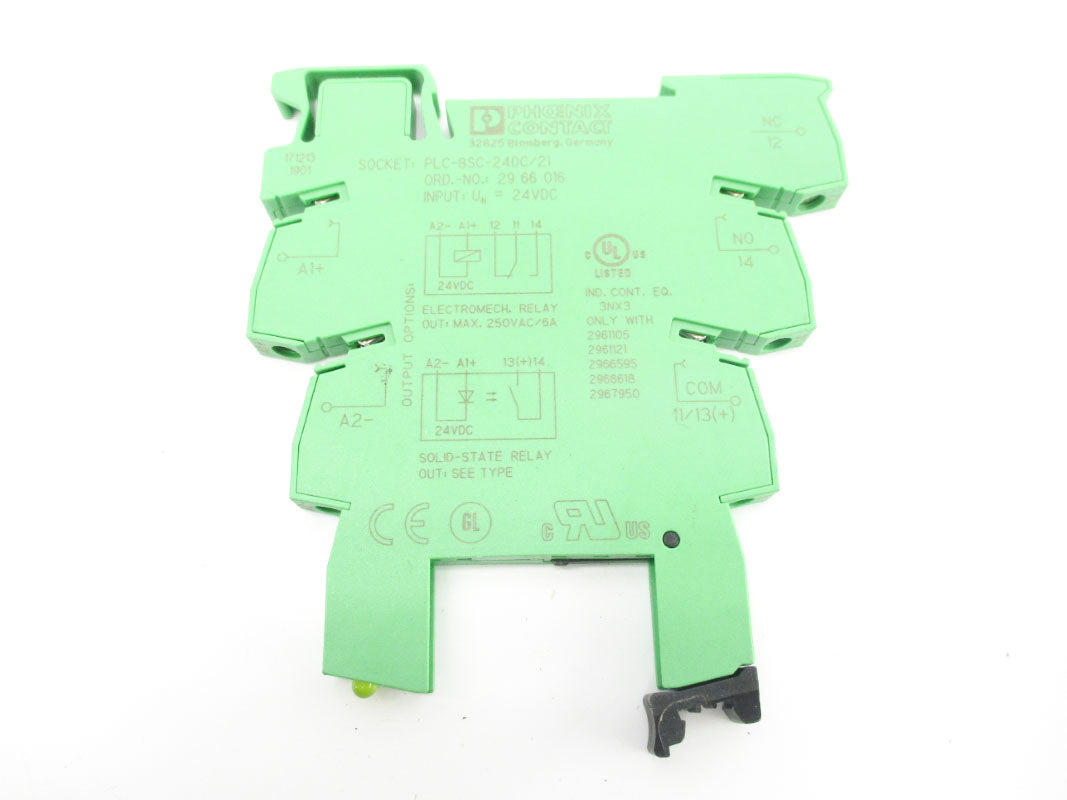 PHOENIX CONTACT PLC-BSC-24DC/21 2966016 24VDC 5A (AS PICTURED) NSNP