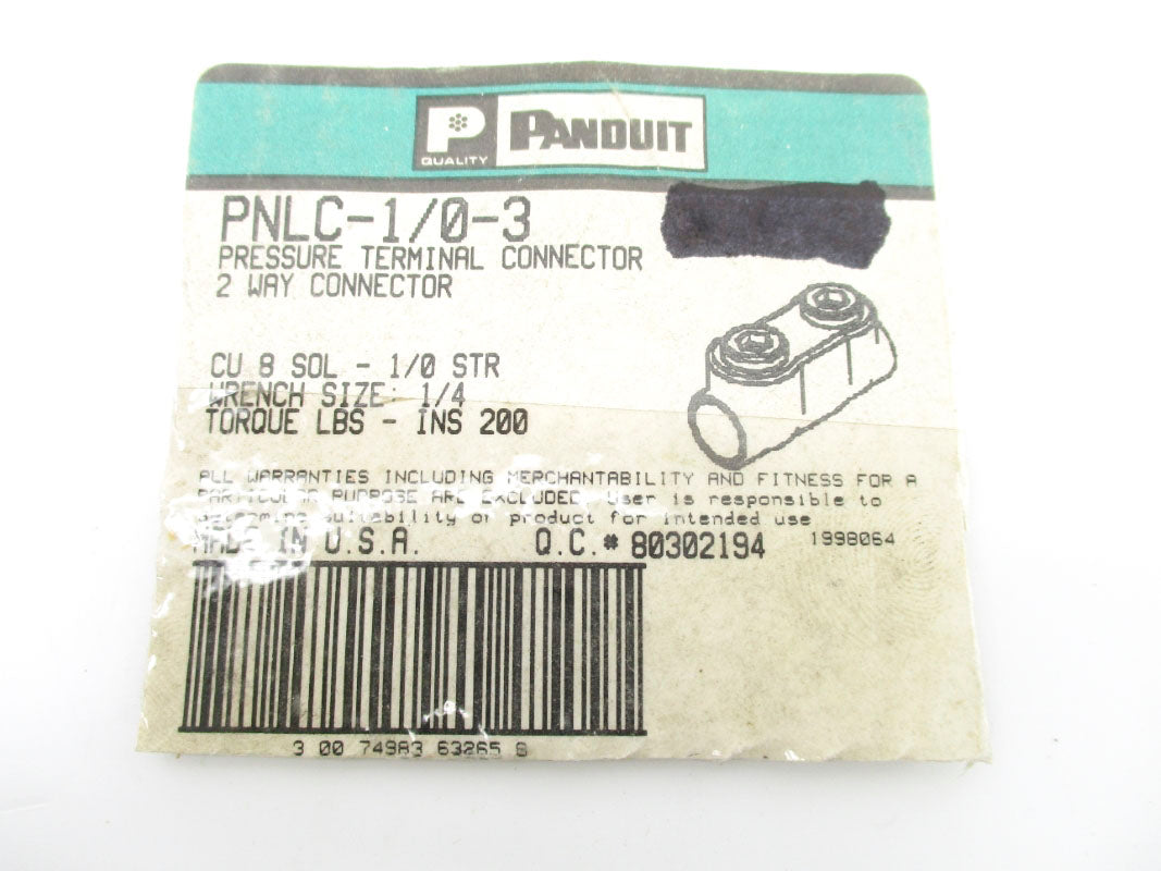 PANDUIT PNLC-1/0-3 NSNP