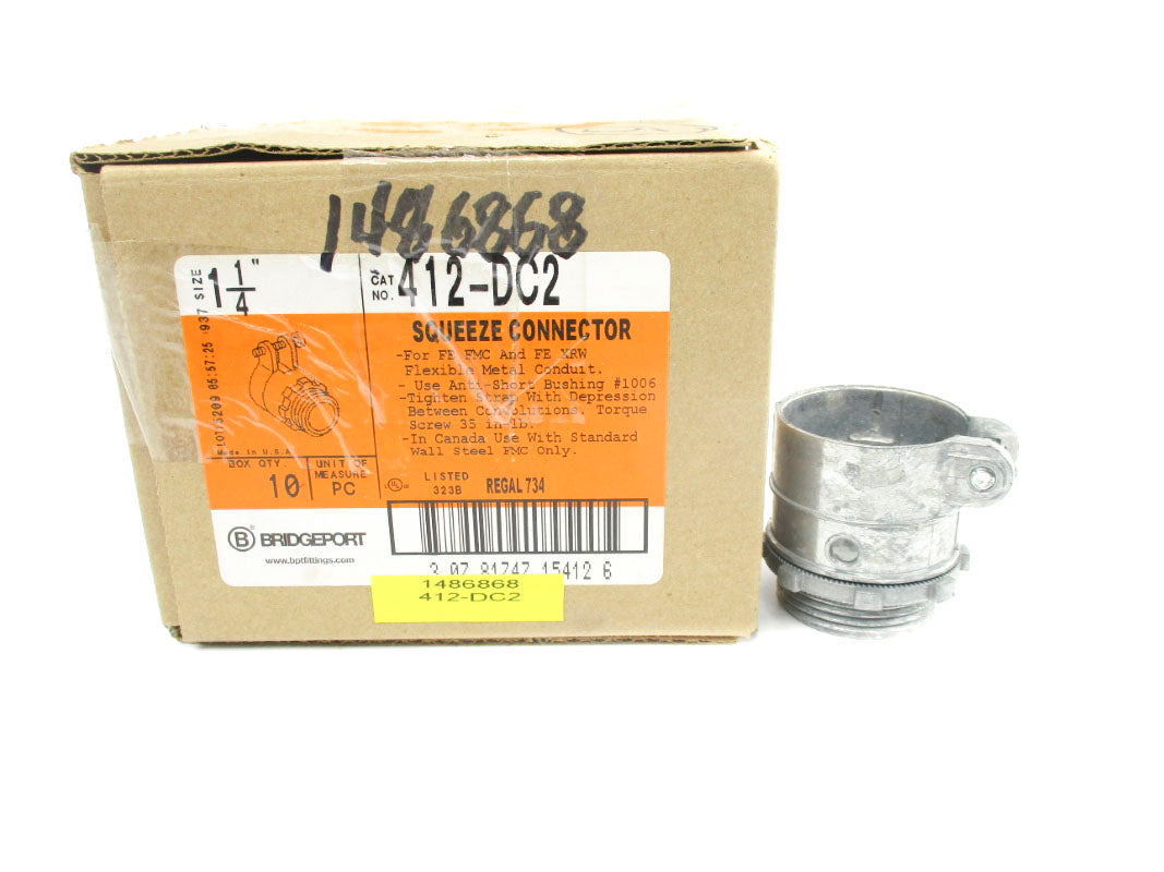 BRIDGEPORT 412-DC2 (PKG OF 10) NSMP