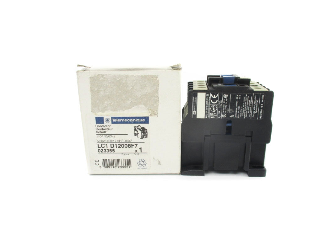 TELEMECANIQUE LC1D12008F7 023355 110V 25A NSMP