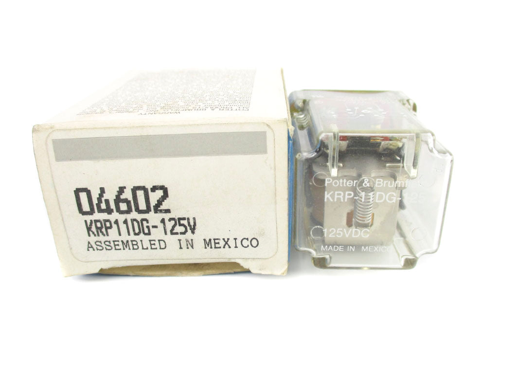 POTTER&BRUMFIELD KRP11DG-125V 125VDC 12A NSMP