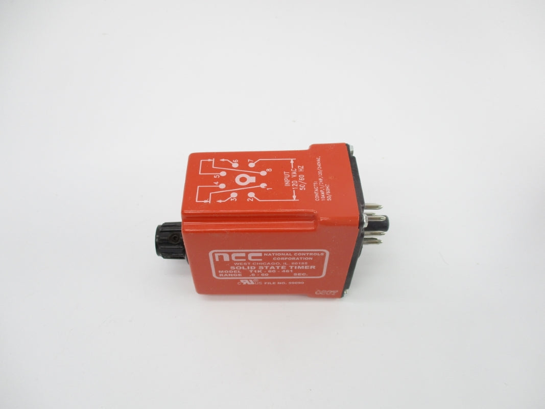 NCC T1K-00060-461 120VAC 0.6-60S NSMP
